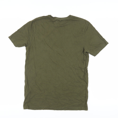 Topman Men’s Green XS Crew Neck T-Shirt