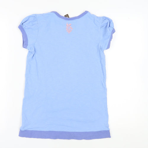 Element Women's Blue T-Shirt - Medium, Casual Style
