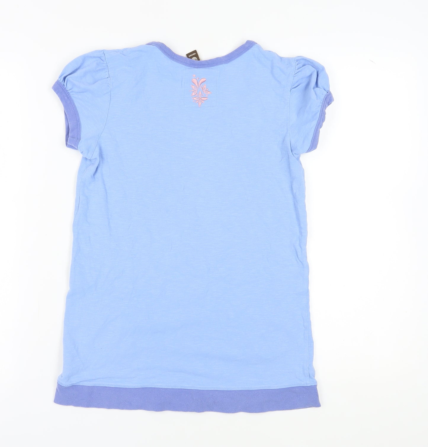 Element Women's Blue T-Shirt - Medium, Casual Style