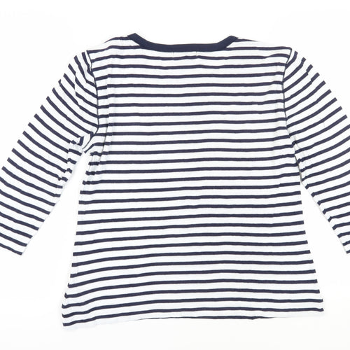 Lauren Jeans Women's Striped T-Shirt, Multicoloured, L