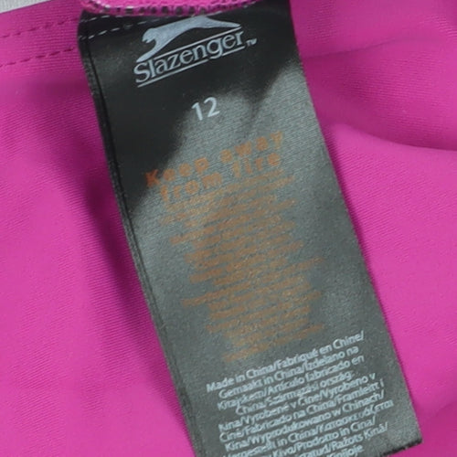Slazenger Women's Pink Camisole Tank Top - Size 12