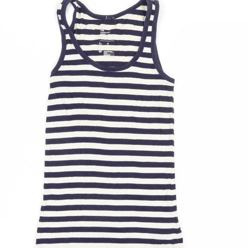 Gap Women's Multicoloured Striped Tank Top, Size M