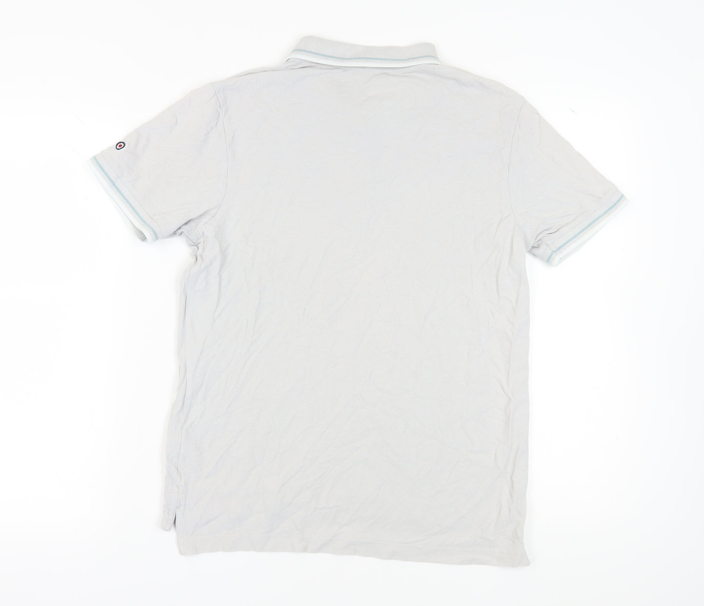 Lambretta Men's White Polo Shirt, Medium, Casual Style