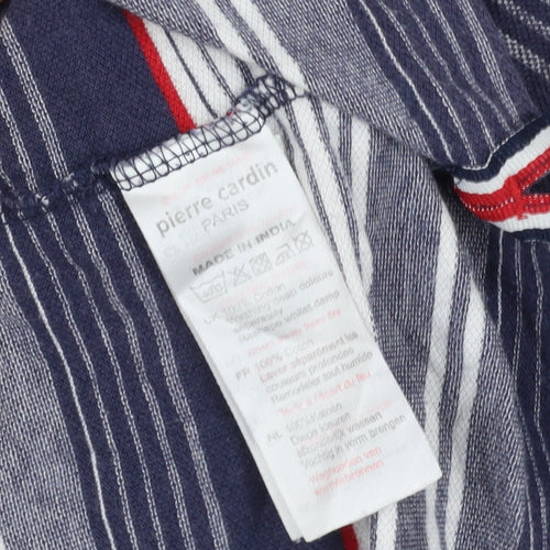 Pierre Cardin Men's Multicoloured XL Striped Polo