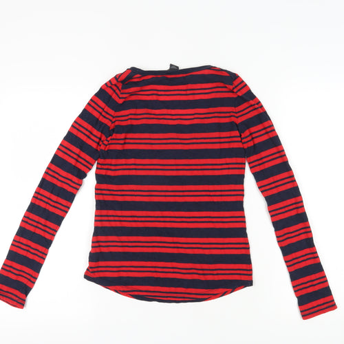 Armani Exchange Women's Multicoloured Striped T-Shirt XS