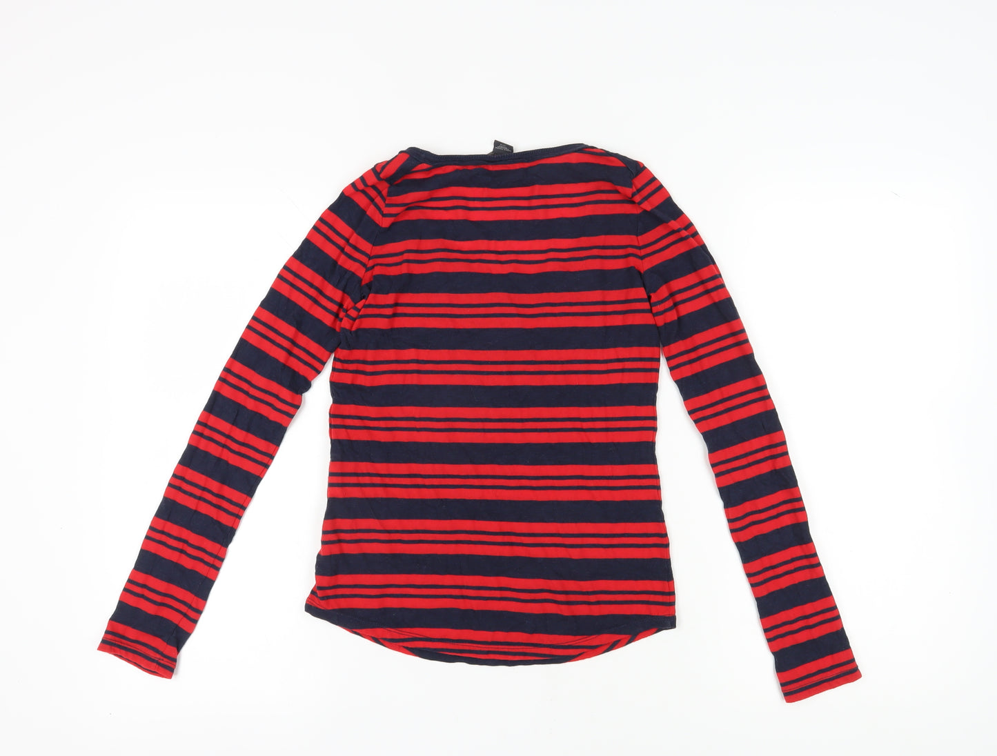 Armani Exchange Women's Multicoloured Striped T-Shirt XS