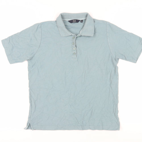 ISLE Essentials Green Polo Shirt, Unisex M, Casual Look
