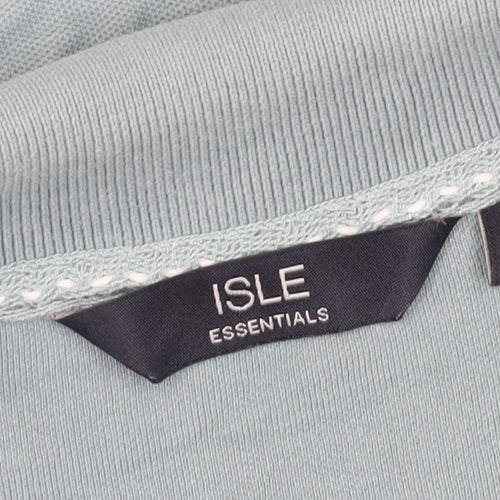 ISLE Essentials Green Polo Shirt, Unisex M, Casual Look