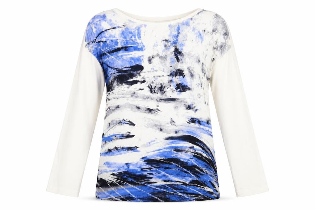 Betty Barclay Women's Multicoloured Basic T-Shirt Size 14