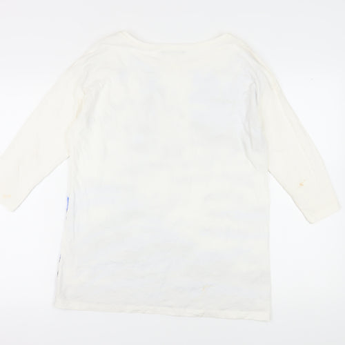 Betty Barclay Women's Multicoloured Basic T-Shirt Size 14