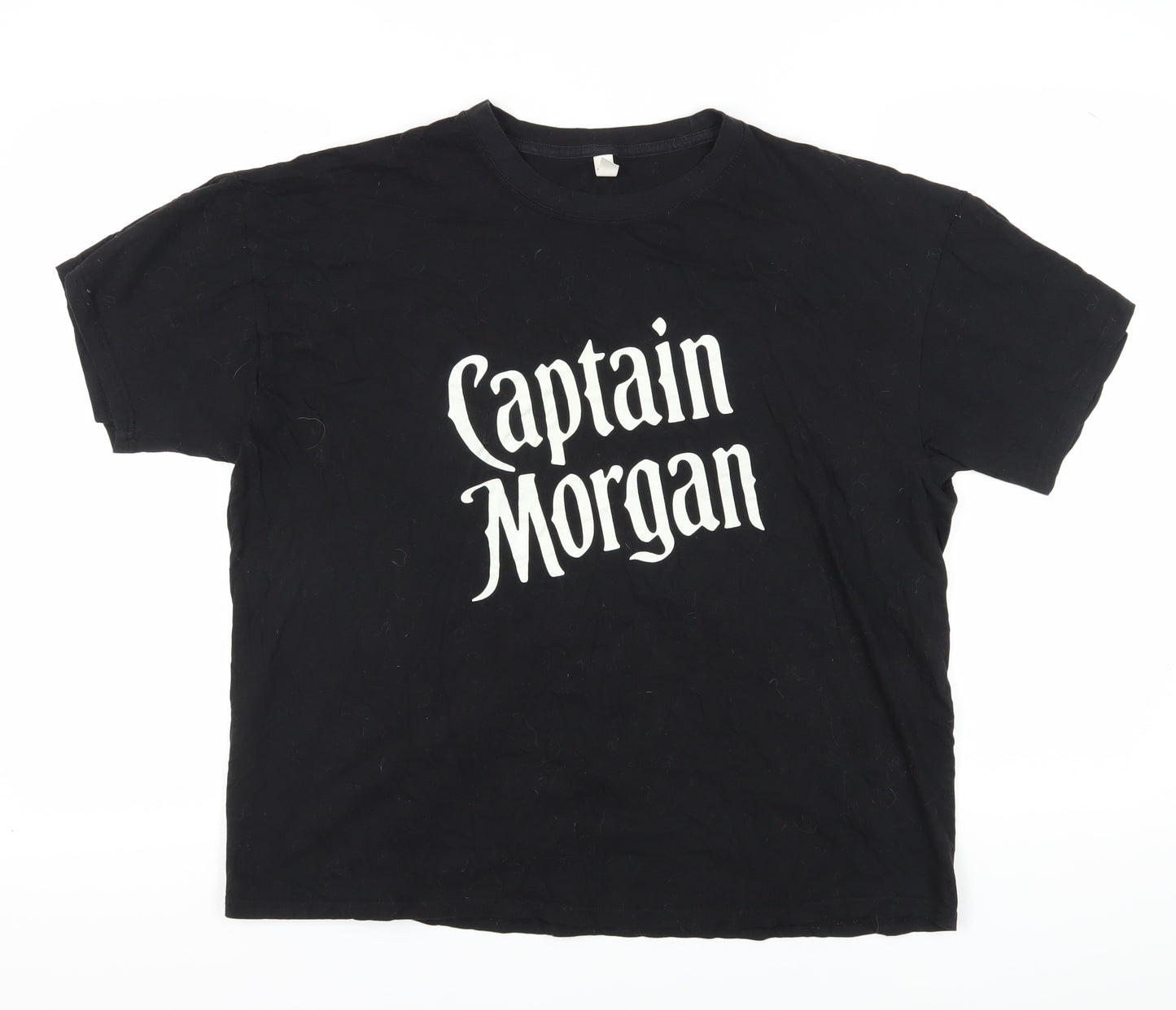 Casual Classics Unisex Black XL Cotton T-Shirt