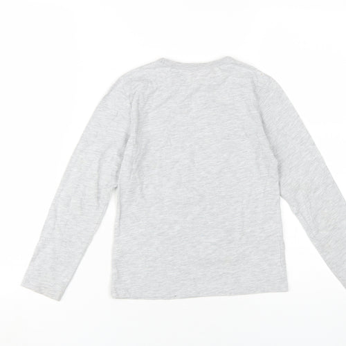 LEGO Boys Grey Superman Long Sleeve T-Shirt 6-7 Years