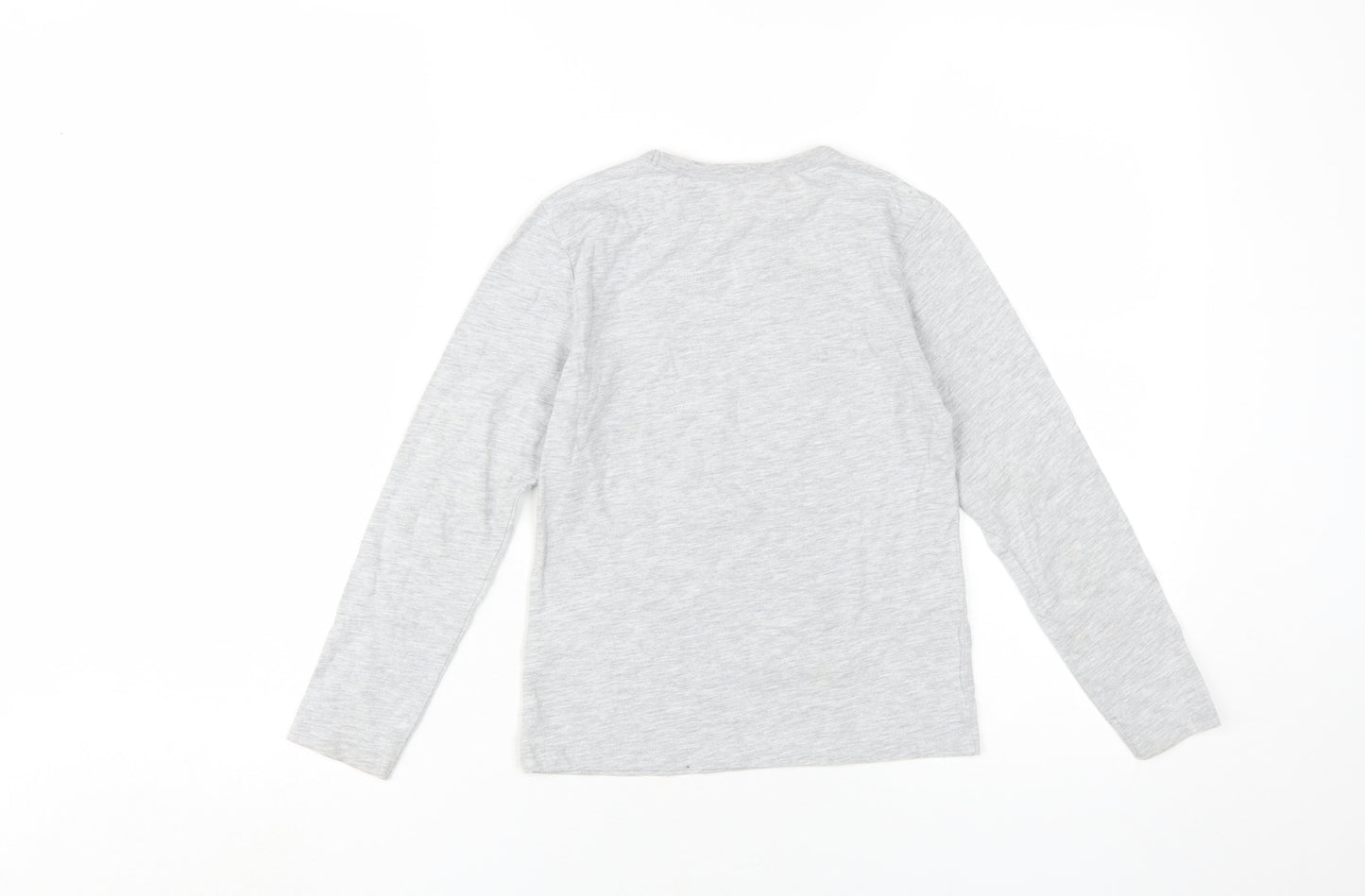 LEGO Boys Grey Superman Long Sleeve T-Shirt 6-7 Years