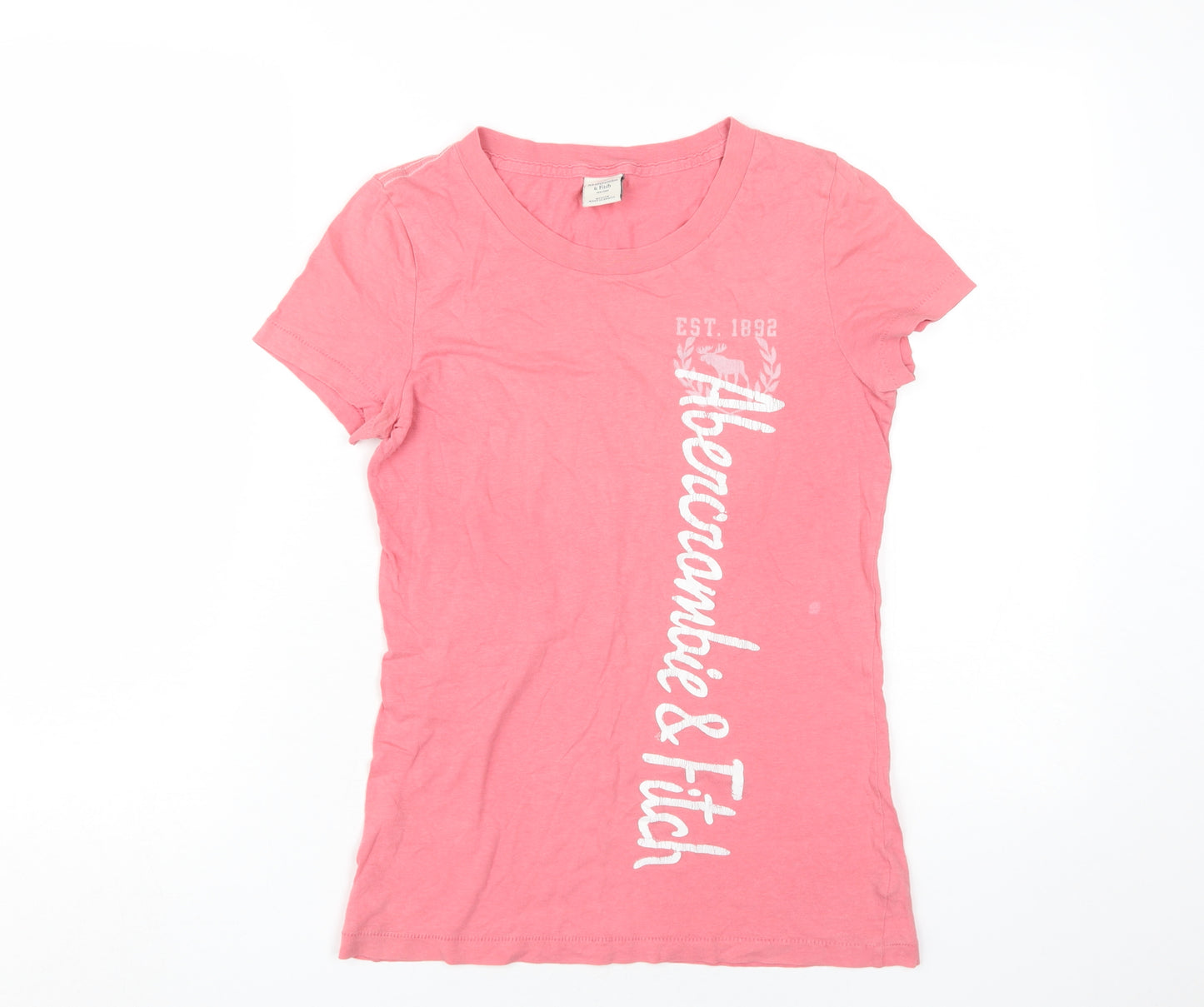 Abercrombie & Fitch Pink Slim Women's T-Shirt, M