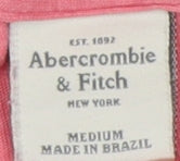Abercrombie & Fitch Pink Slim Women's T-Shirt, M