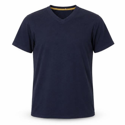 Mountain Warehouse Men's Blue V-Neck T-Shirt, S