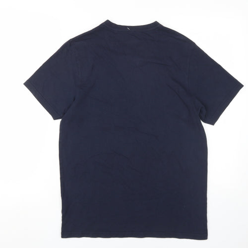 Mountain Warehouse Men's Blue V-Neck T-Shirt, S