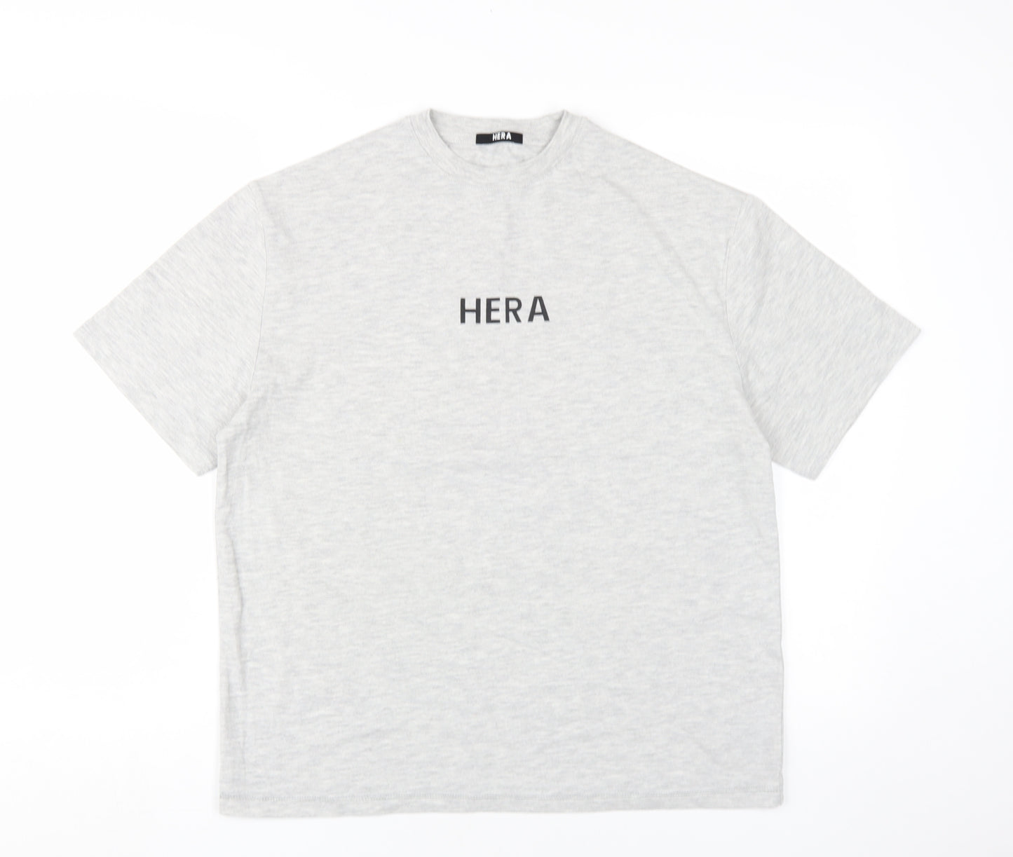 HERA Men's Grey XS T-Shirt, Short Sleeve, Crew Neck