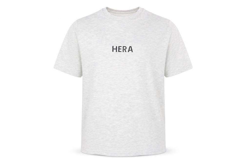 HERA Men's Grey XS T-Shirt, Short Sleeve, Crew Neck