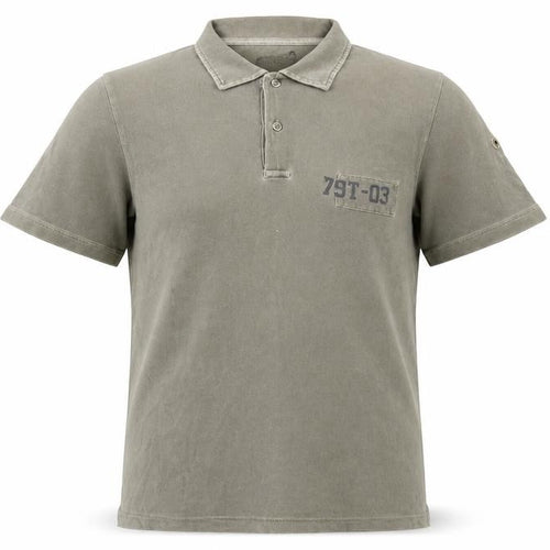 Red Herring Men's Beige Polo Shirt, Size M, Short Sleeve