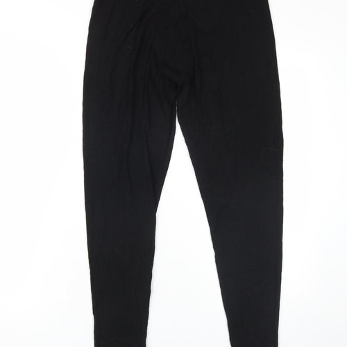Collusion Women's Black Leggings Size 16 Basic Essential