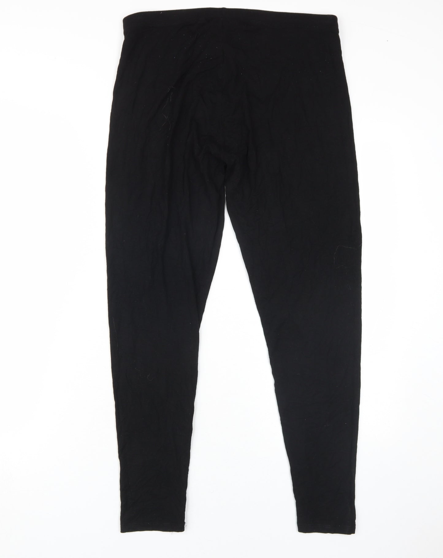 Collusion Women's Black Leggings Size 16 Basic Essential