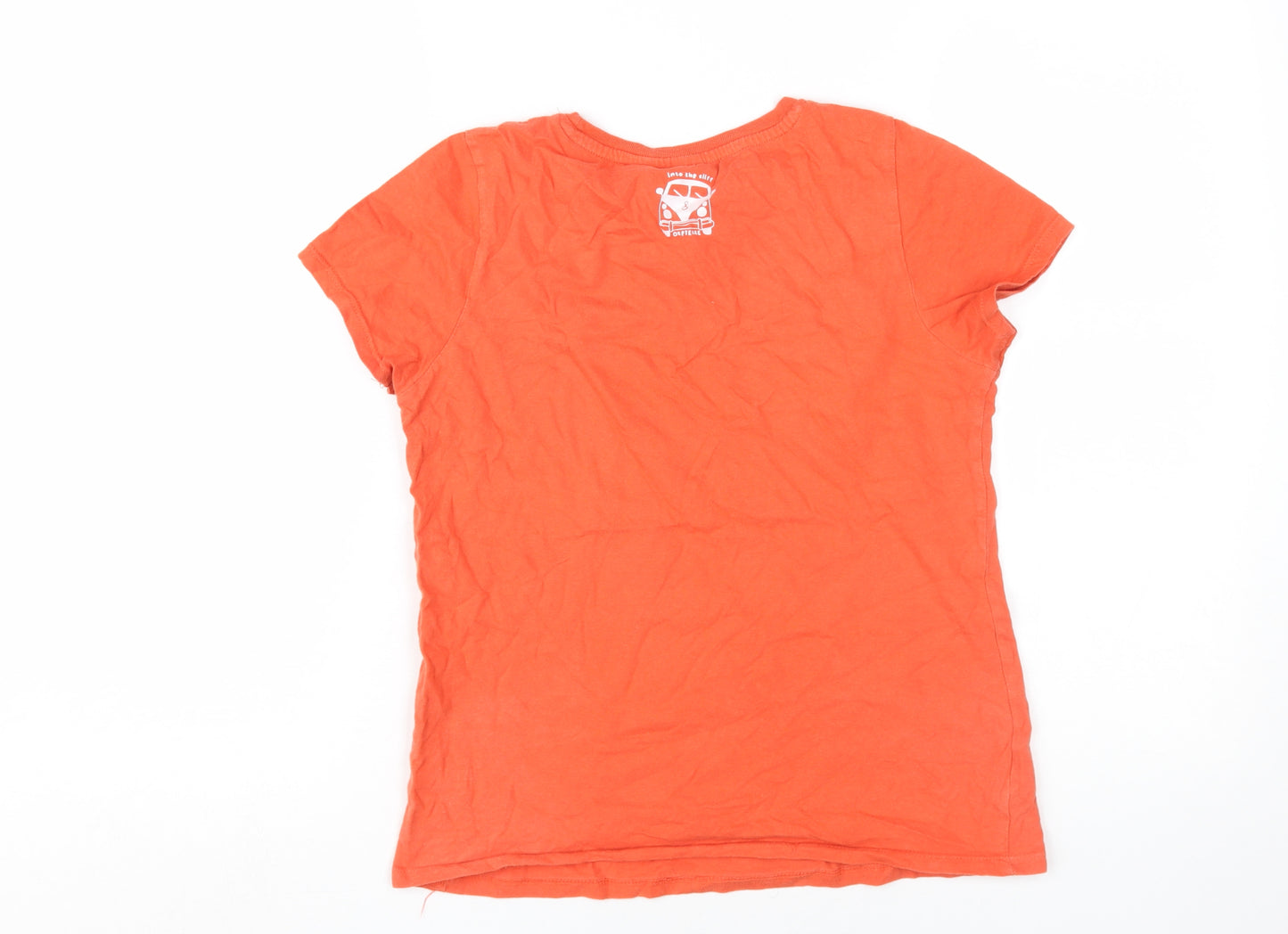B&C Collection Women's Orange T-Shirt - S Short Sleeve