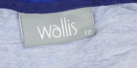 Wallis Women's Blue Geometric Tunic, Size 12