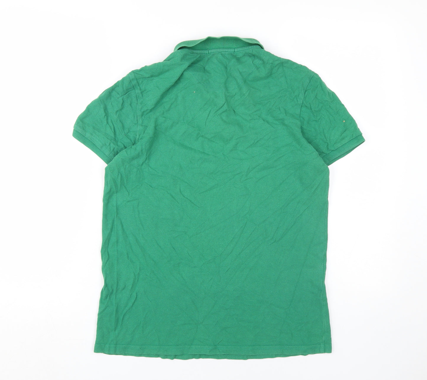 Topman Men's Green M Polo Shirt Regular Fit