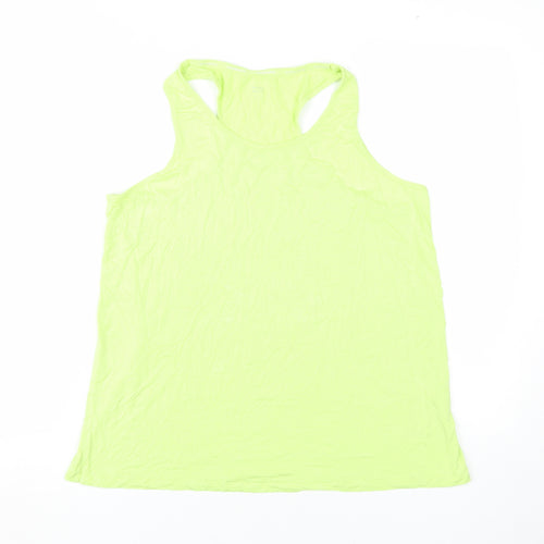 Marks and Spencer Women's Green Tank Top Medium