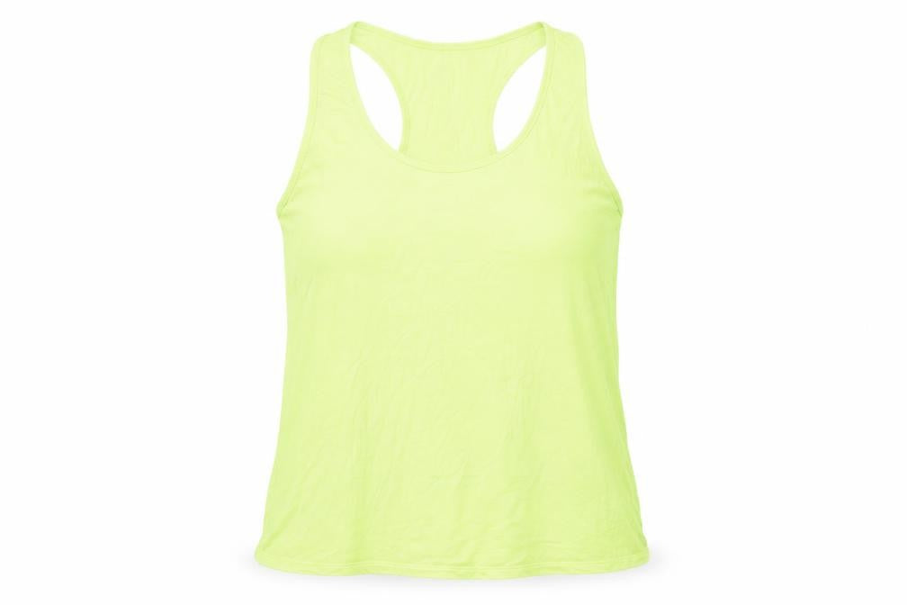 Front view of Marks & Spencer Women's Green Tank Top Medium