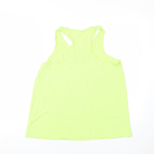 Marks and Spencer Women's Green Tank Top Medium