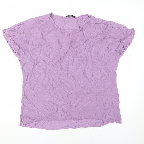 Marks and Spencer Women's Purple T-Shirt, Size 18