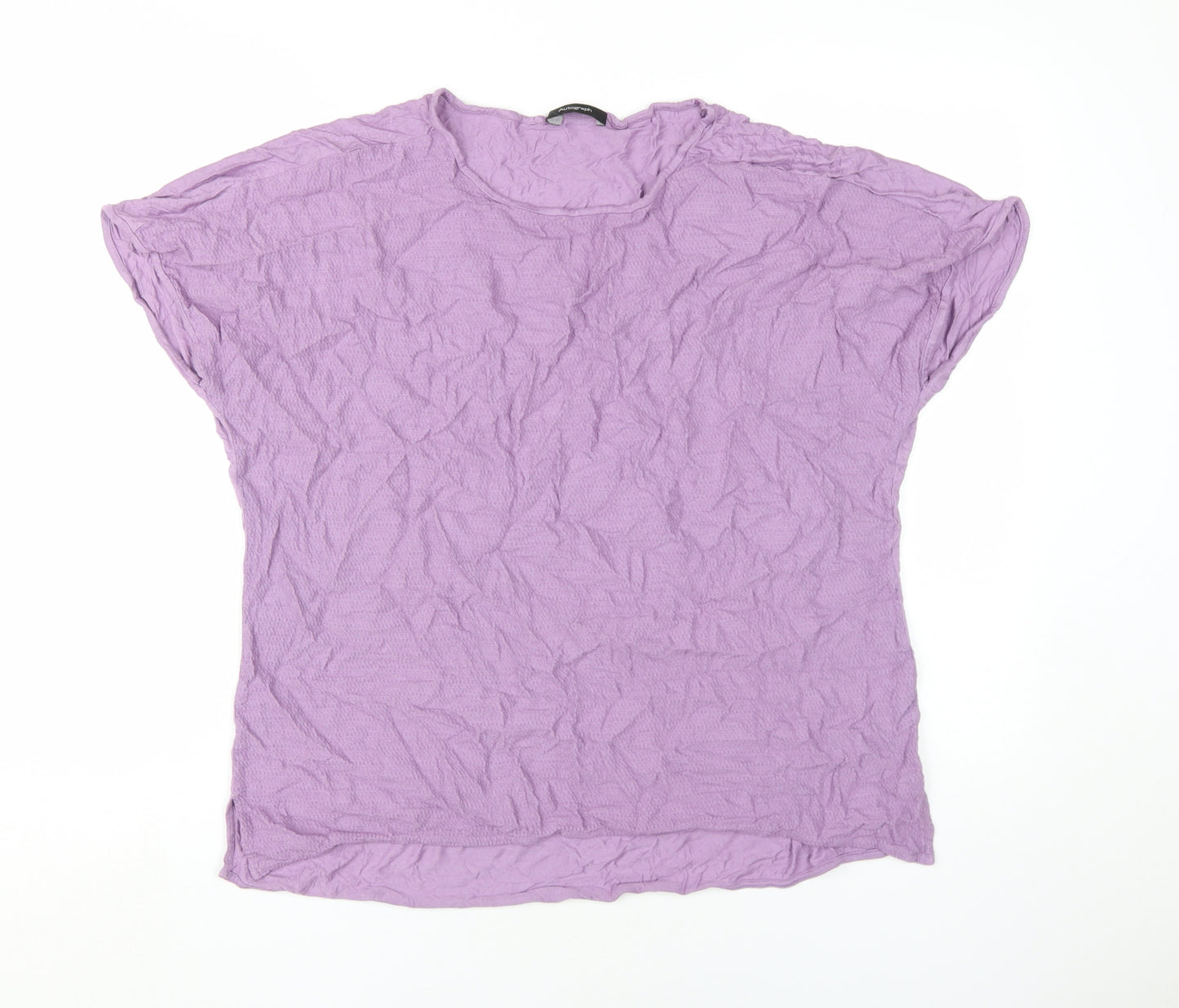 Marks and Spencer Women's Purple T-Shirt, Size 18