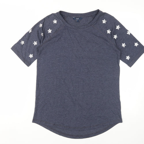 Next Women's Blue Star T-Shirt Size 8