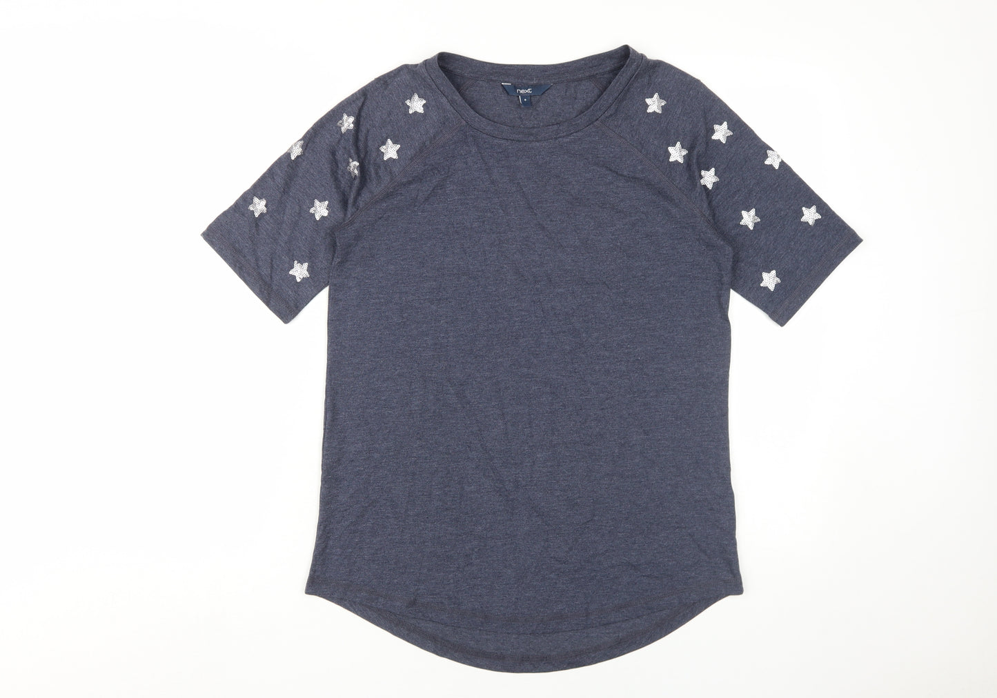 Next Women's Blue Star T-Shirt Size 8
