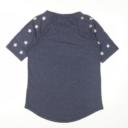 Next Women's Blue Star T-Shirt Size 8