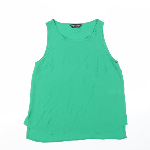 Dorothy Perkins Women's Green Tank Top, UK 8, Casual Style