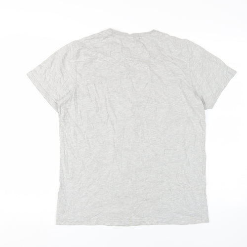 Next Boys Grey Robot T-Shirt, Age 15, Casual Cotton Graphic
