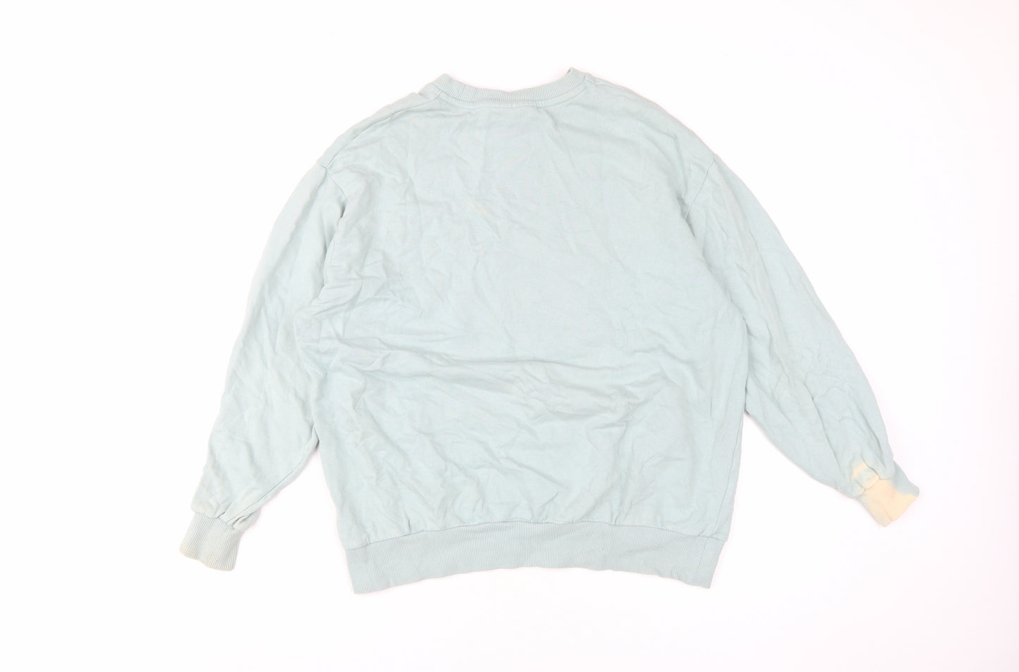 Reclaimed Vintage Blue Graphic Pullover Sweatshirt S