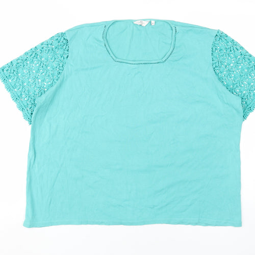 Country Casuals Women's Green XL Basic T-Shirt