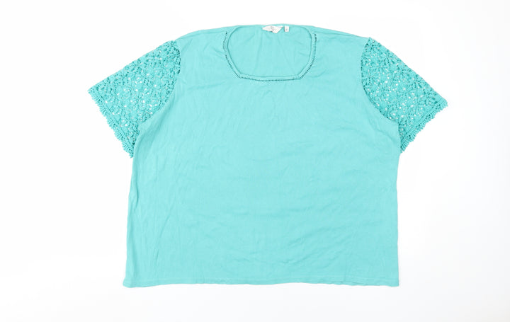 Country Casuals Women's Green XL Basic T-Shirt
