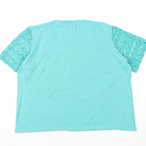 Country Casuals Women's Green XL Basic T-Shirt