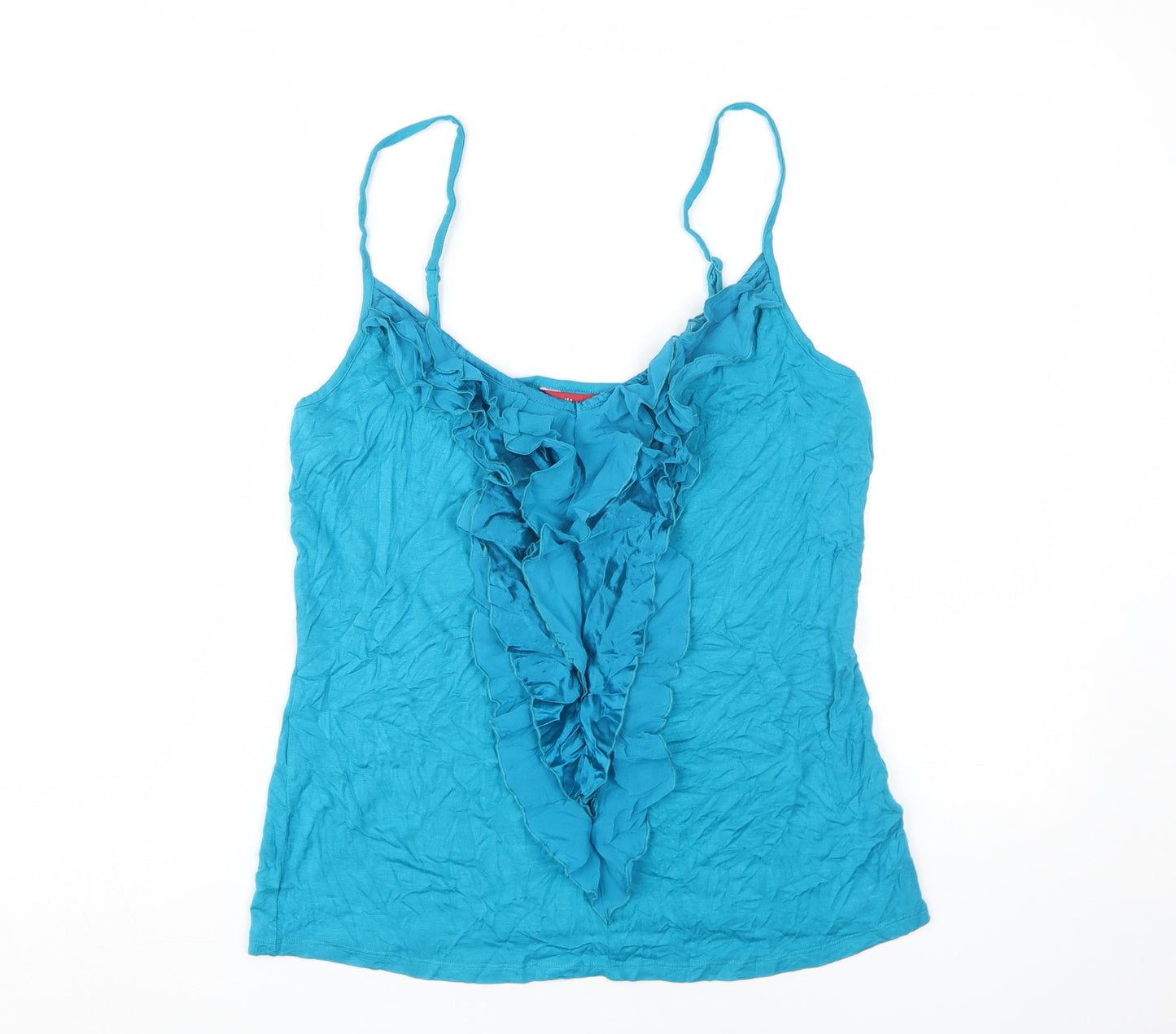 Monsoon Women's Blue Camisole Tank Top UK 16