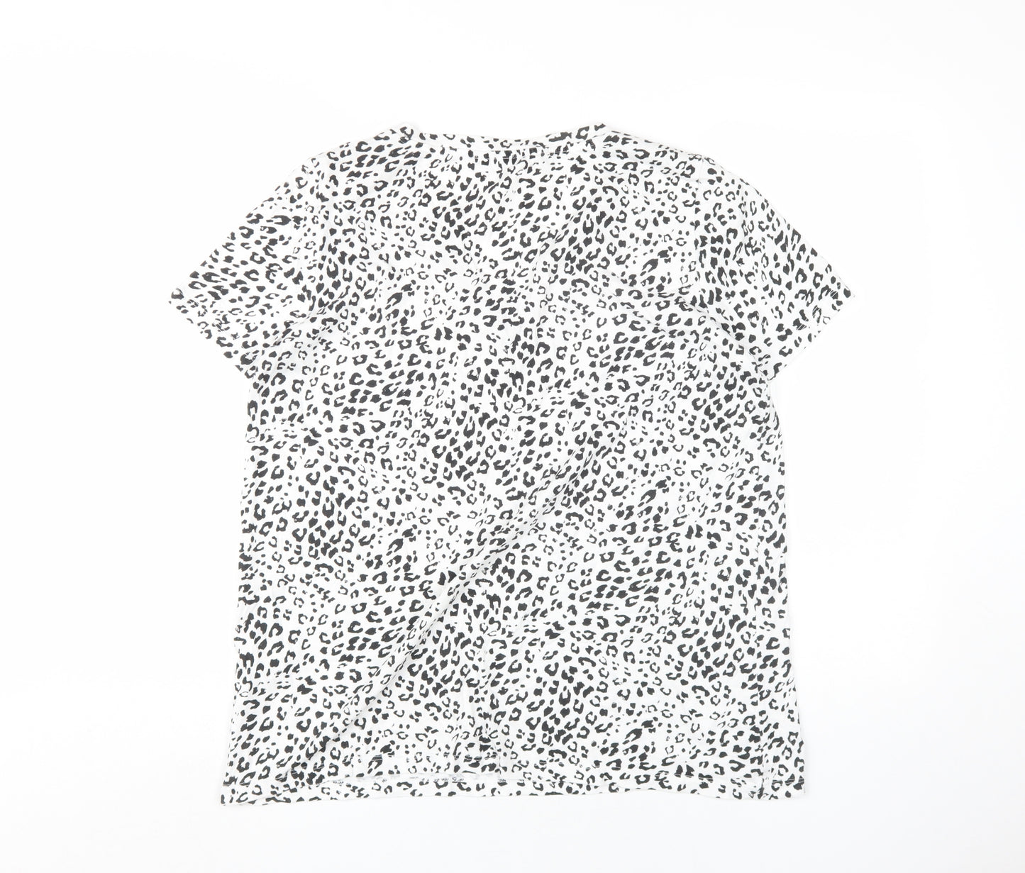 Zara Women's Multicoloured Animal Print T-Shirt L