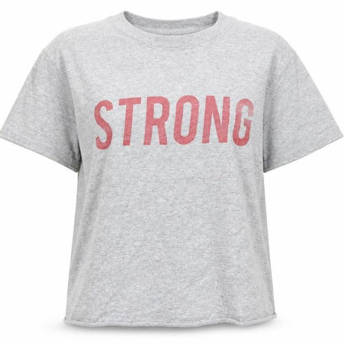 Miss Selfridge Grey Crew Neck T-Shirt Women Size S