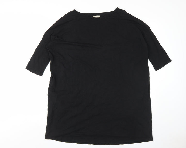 Hush Women's Black Shift Dress, Size S, Casual Autumn Style