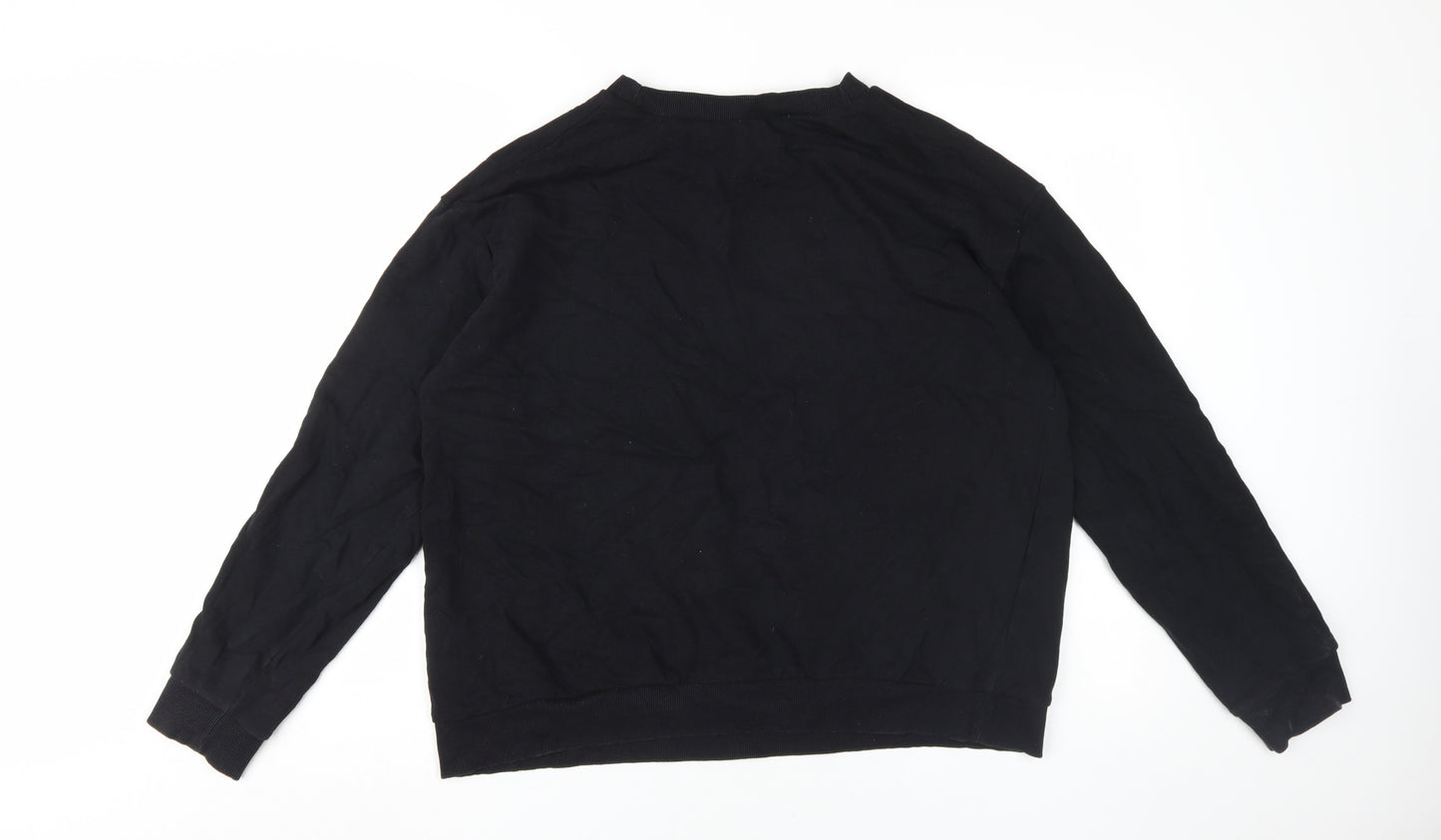 ASOS Women's Black Pullover Sweatshirt Size 14