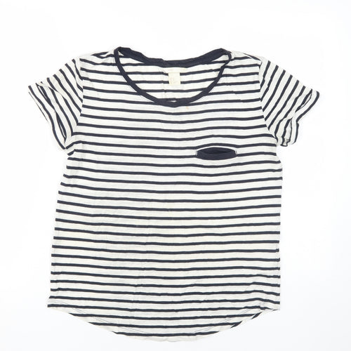 H&M Women's Striped Basic T-Shirt XS