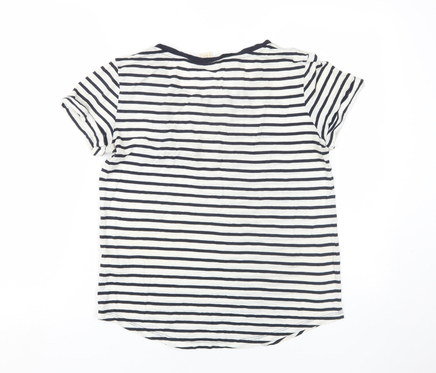 H&M Women's Striped Basic T-Shirt XS